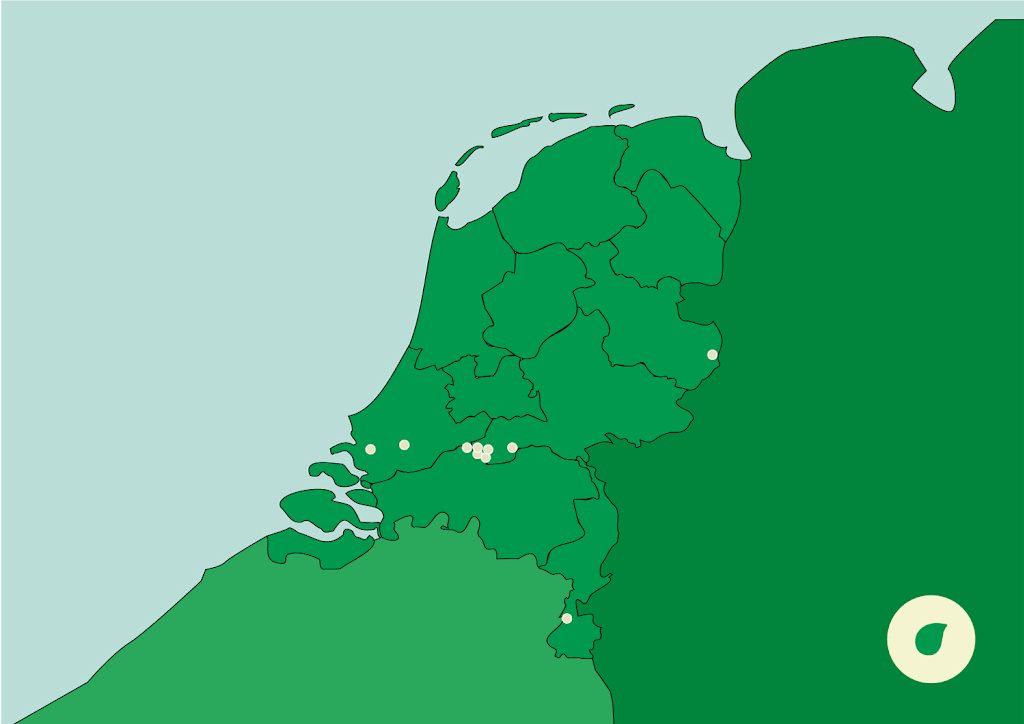 Buxusmot in Nederland in 2007 tot 2022